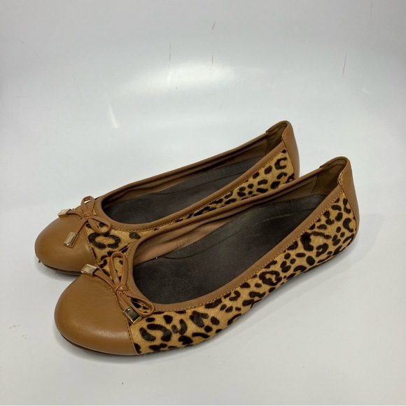 Vionic Minna animal print ballet flats comfort Shoes size‎ 7 wide - Picture 2 of 8